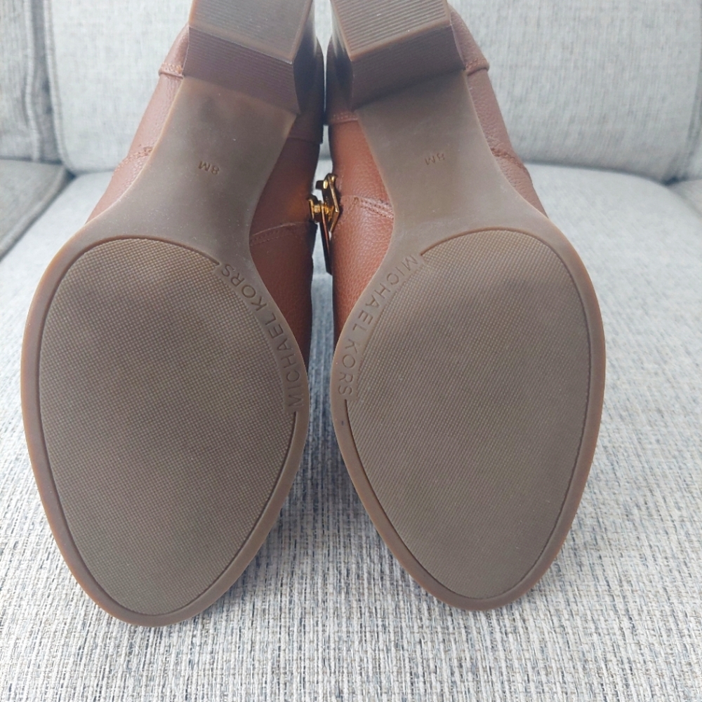 Michael Kors Brown Heeled Boots - Picture 5 of 10